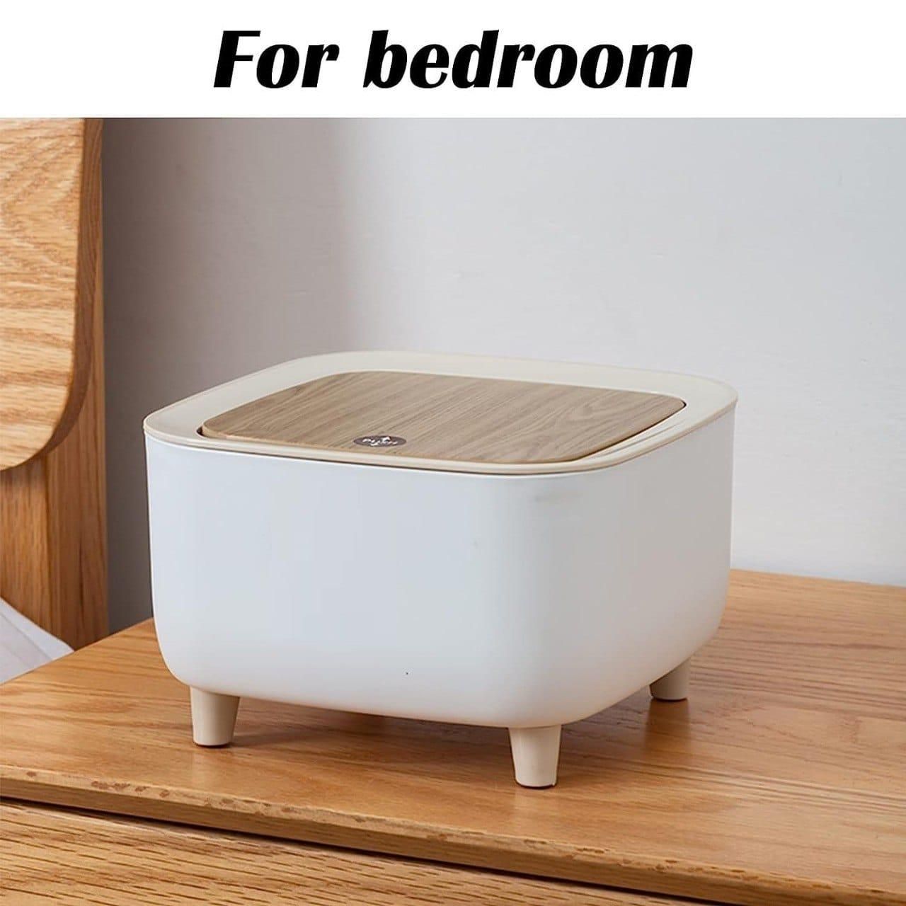 Classy Desktop Push Button Trash Bin