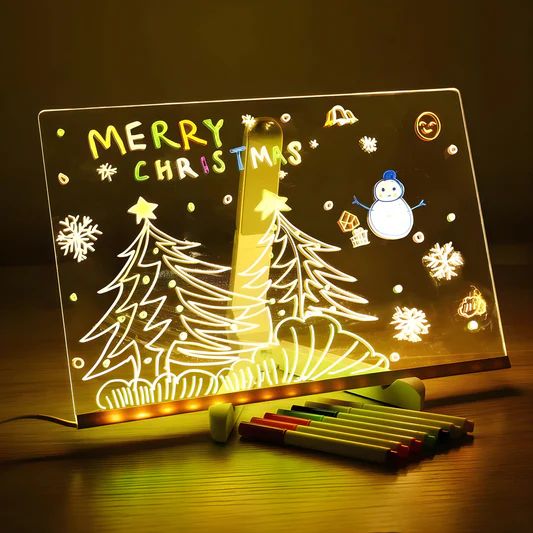 Doodle lightboard